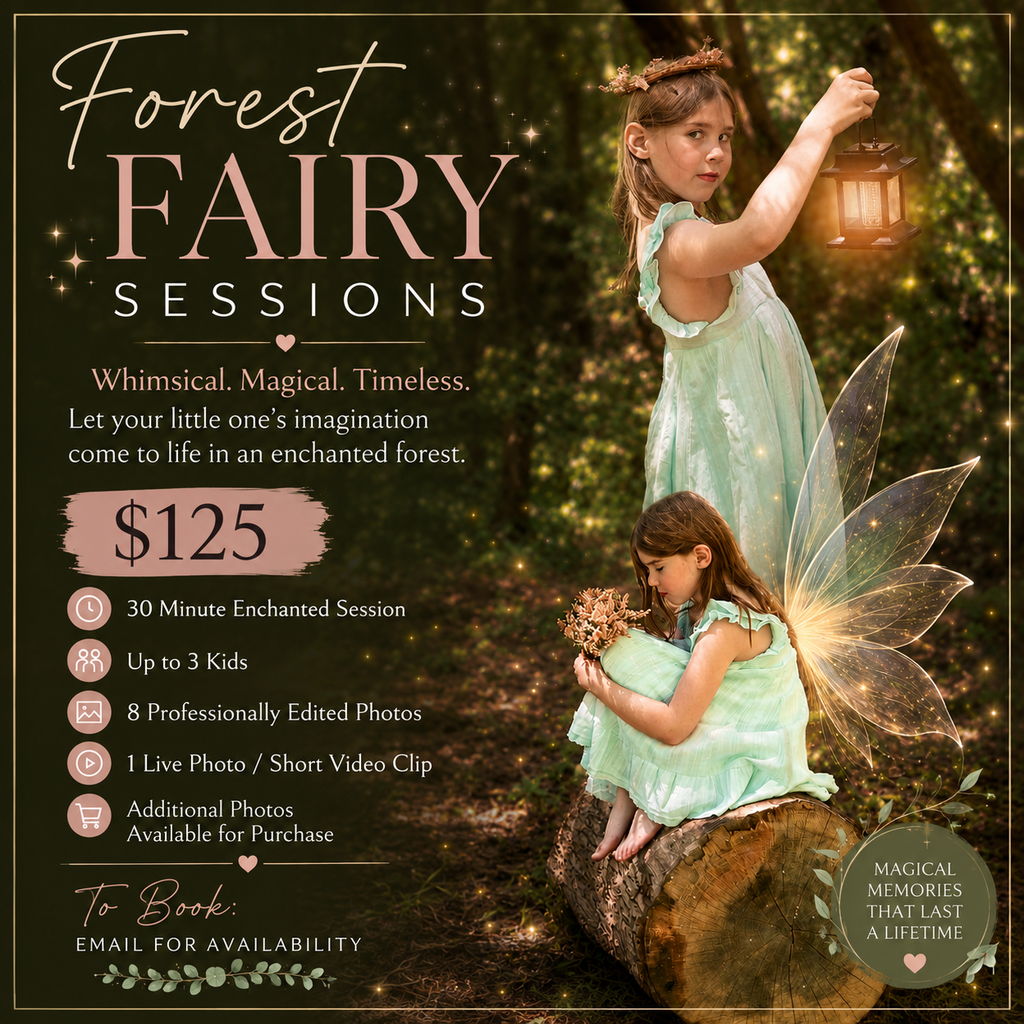 Forest Fairy Sessions - Kids & Adults