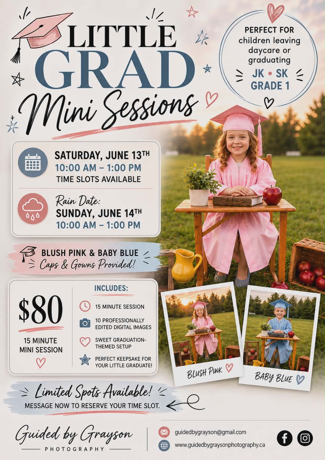 Graduation Mini Booking