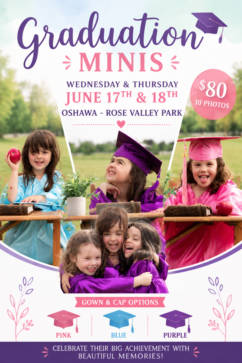 Graduation Mini Booking June 17th & 18th