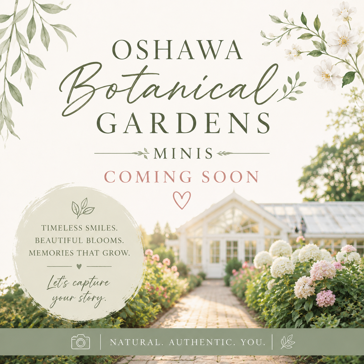 Oshawa Botanical Gardens Minis Booking (COMING SOON)